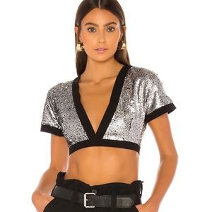 Superdown crop top, size medium , never worn, still has tag